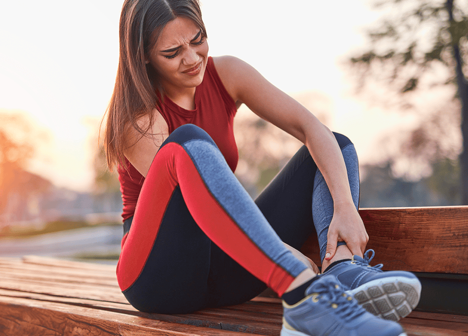 Severe muscle pain after exercise, injury, or sports activity. Solutions include sports injury recovery, physical therapy, and medical care at Dynamic Sports Medicine.