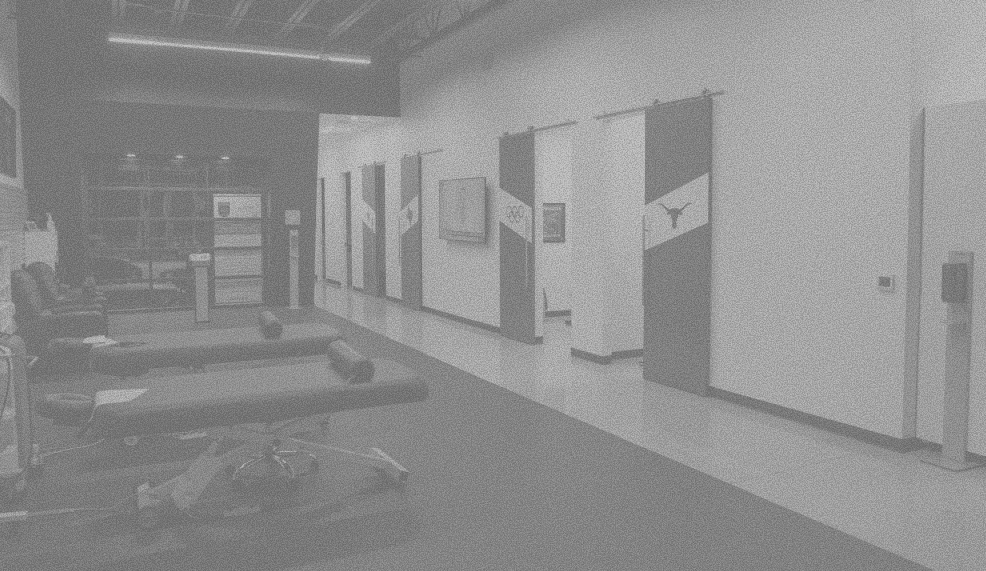 Modern sports medicine treatment facility featuring rehabilitation spaces and injury care.